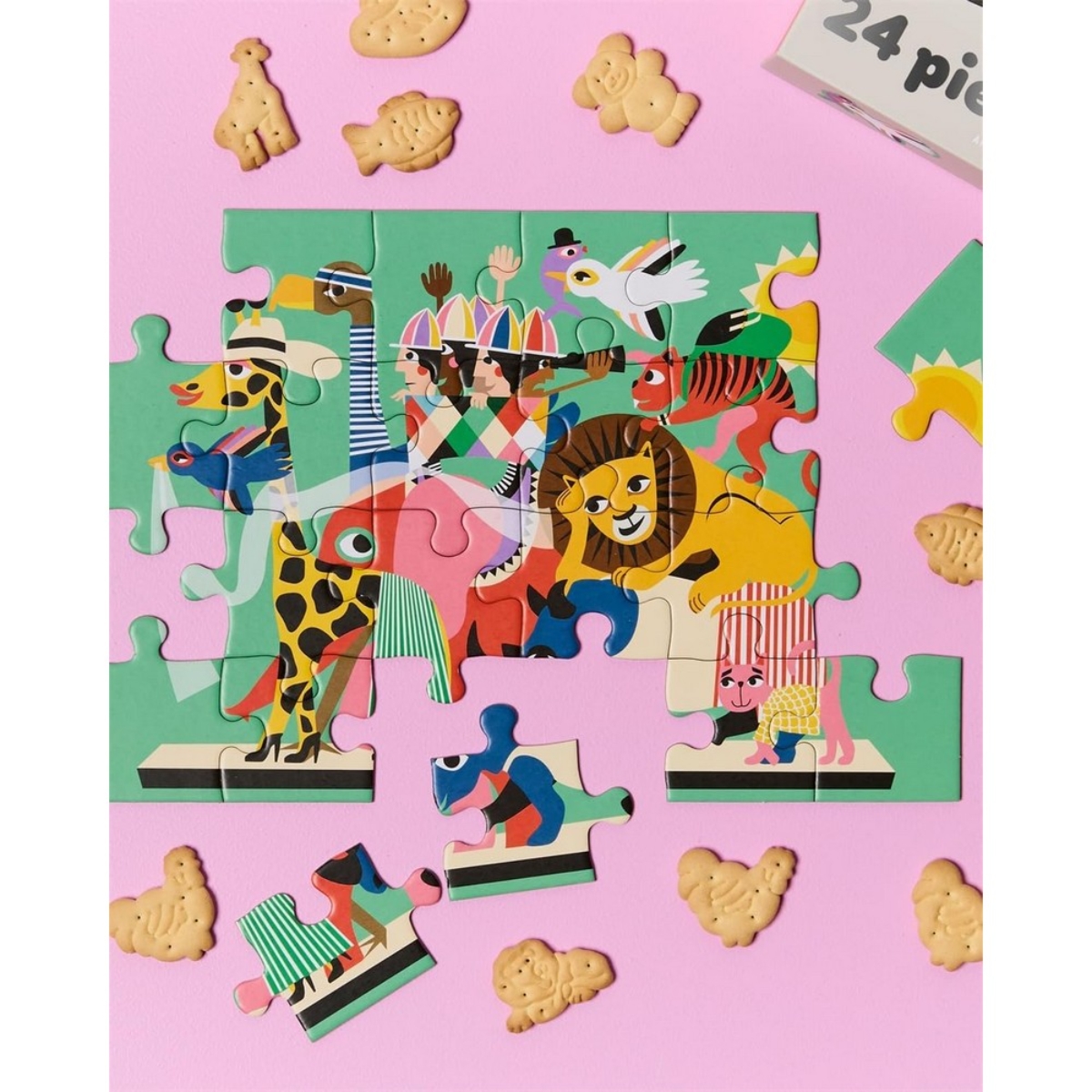 24 Piece Kids Puzzle: Animal Carnival by Alice Hoffman - 7 Nov 2024