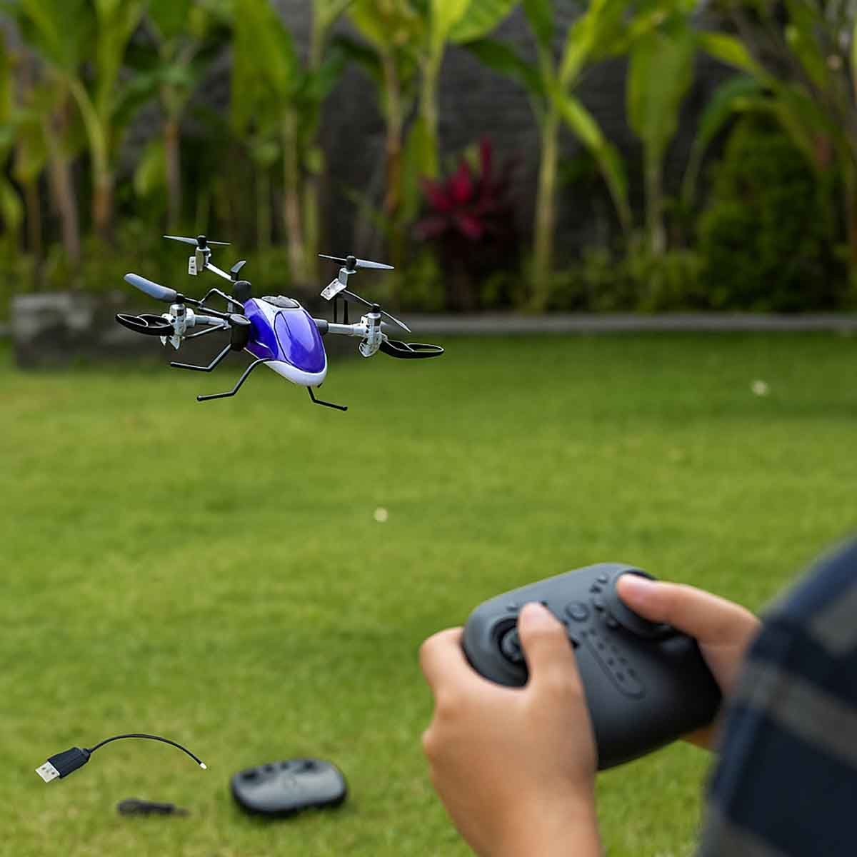 مينغ وي دا طائرة درون متنوعة من مجموعة فلاي كلوب بالتحكم 2.4G للجنسين، عمر 13 سنة فأكثر