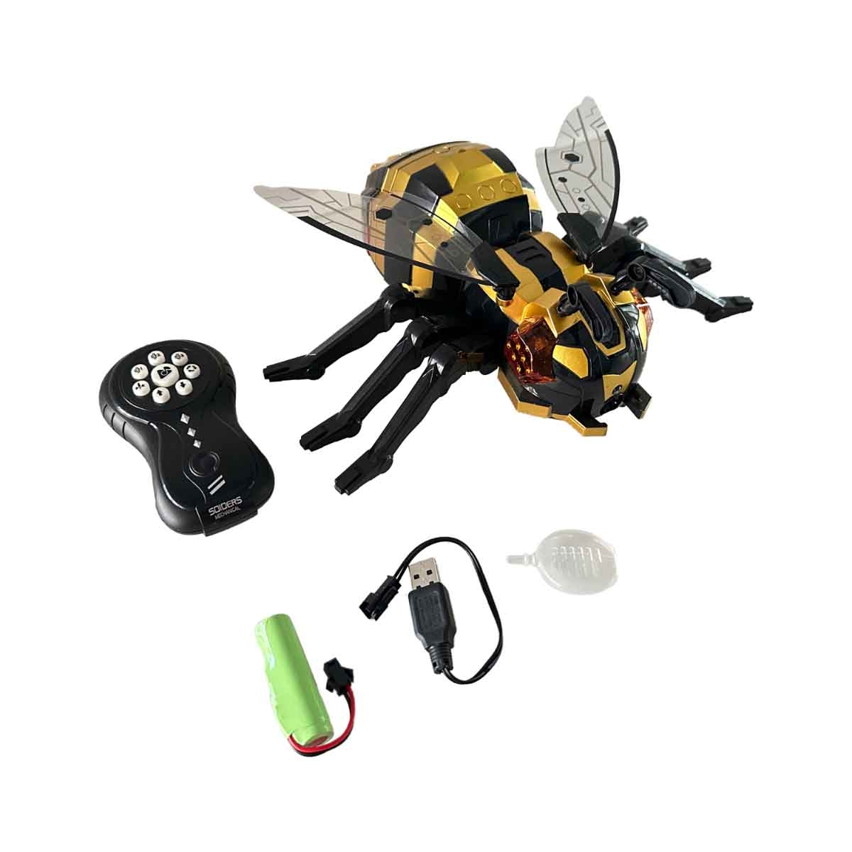 نانهونغ لعبة نحلة ميكانيكية بالتحكم 2.4G للأولاد، عمر 8-10 سنوات