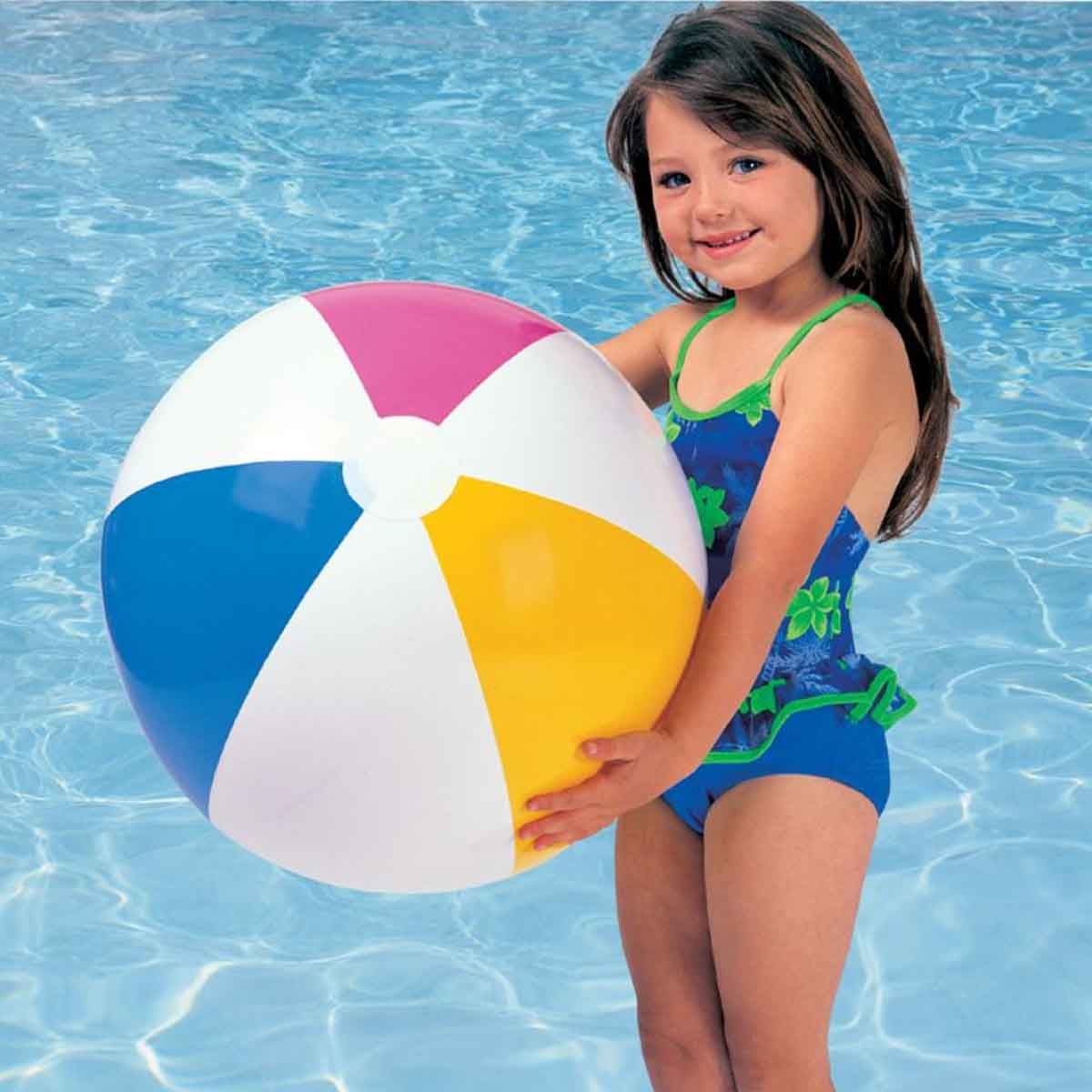 إنتكس كرة شاطئ لامعة 24 إنش للجنسين، 3-4 سنوات