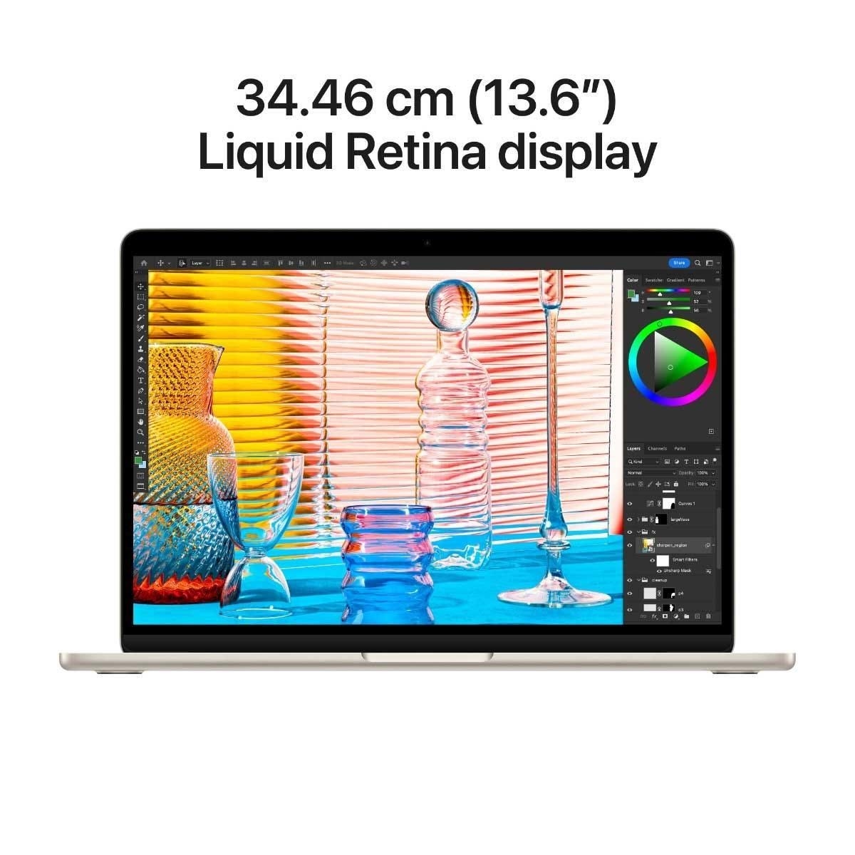 أبل ماك بوك اير M2 إصدار مع معالج CPU ثماني النواة وGPU ثماني النواة