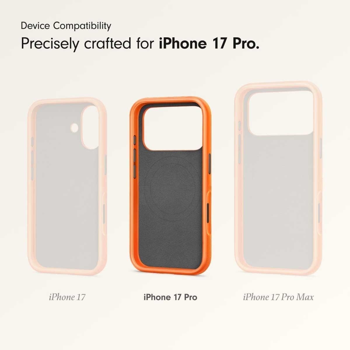 غطاء بيتس متين مع MagSafe والتحكم بالكاميرا