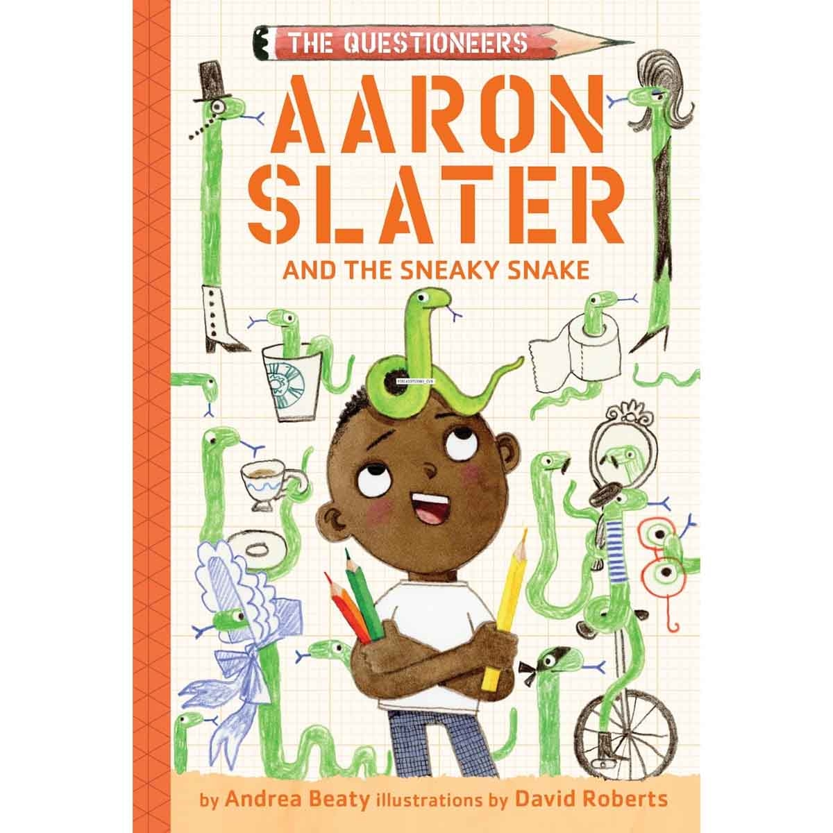 Aaron Slater & the Sneaky Snake by Andrea Beaty - 07-10-2025