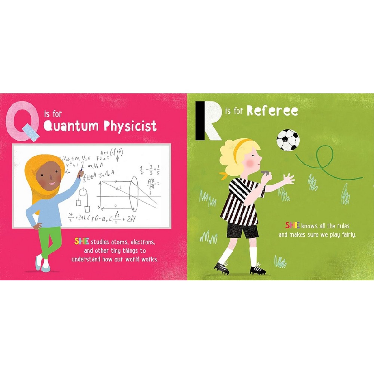 ABC for Me: ABC What Can She Be? by Sugar Snap Studio - 4 Jan 2022