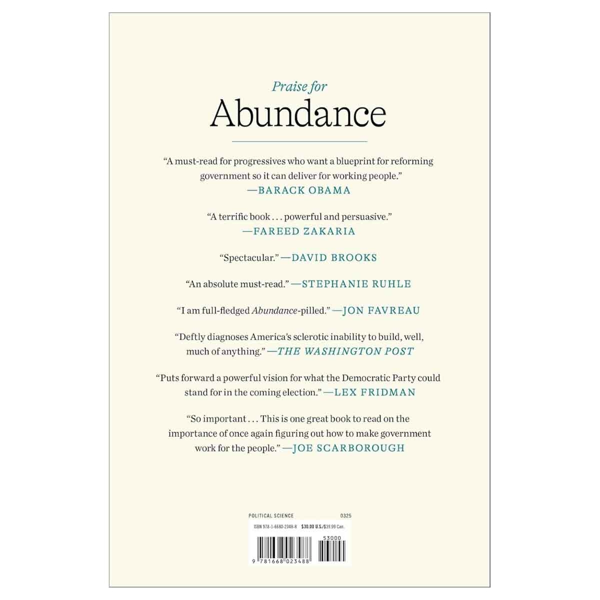 Abundance by Ezra Klein & Derek Thompson - 18-03-2025