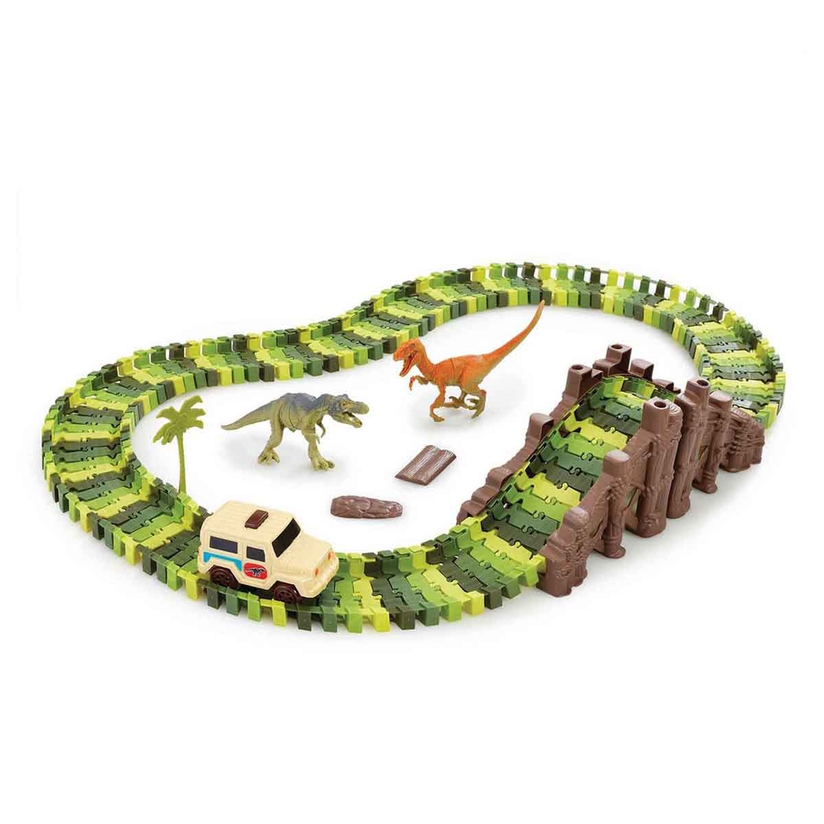 Addo 120-Pieces Totally Track Jurassic Adventure Track Set Boys, 5-7 Years