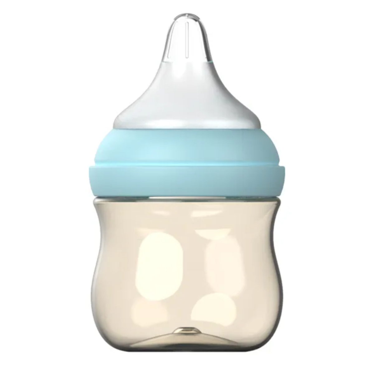 Aiwibi 120ml New Born Baby Blue Feeding Bottle Toddler, 0-2 Years