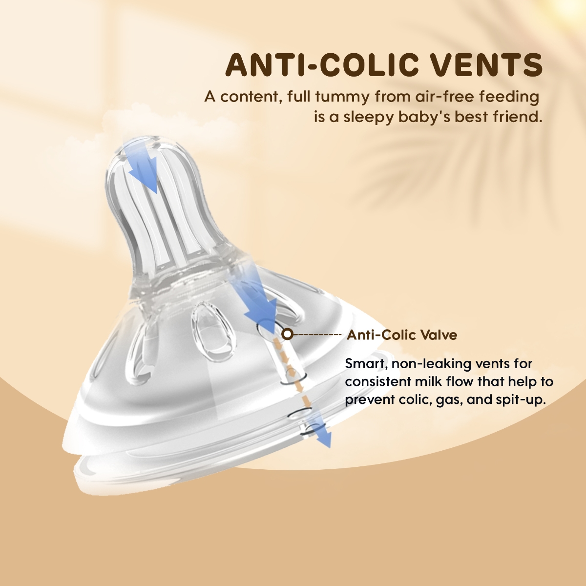 Aiwibi 270ml New Born Baby Yellow Feeding Bottle Toddler, 0-2 Years