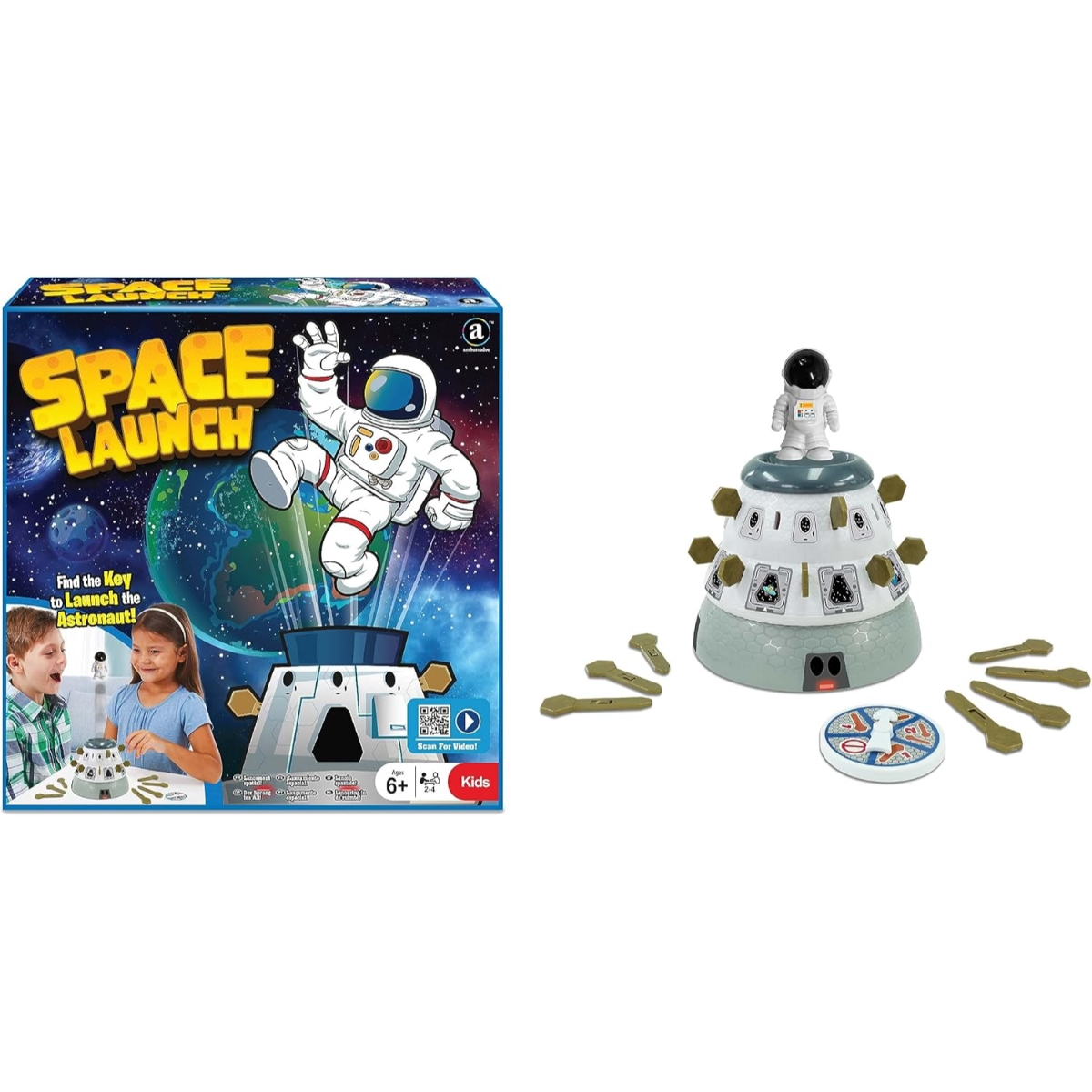 Ambassador Space Launch Playset Unisex, 5-7 Years