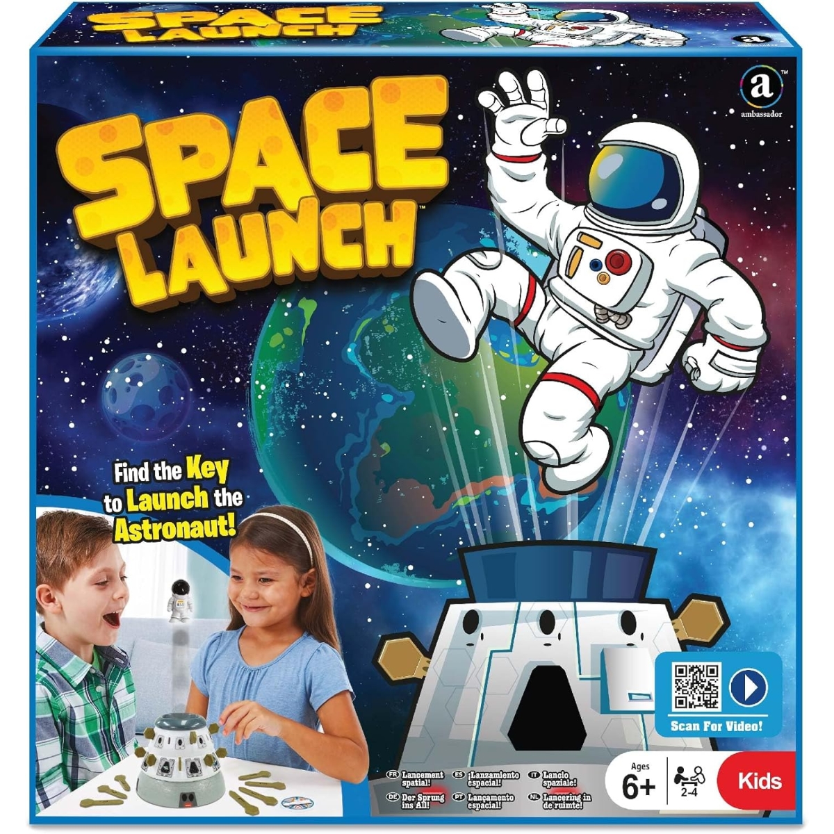 Ambassador Space Launch Playset Unisex, 5-7 Years