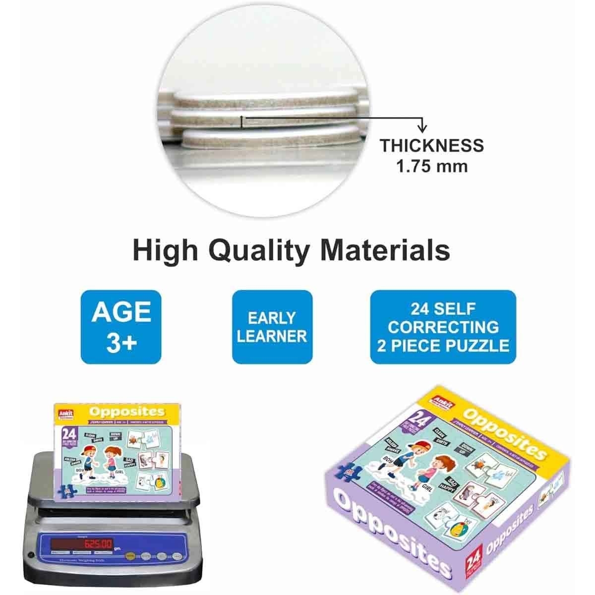 أنكيت تويز مجموعة لعبة البزنس مع لعبة المتضادات التعليمية + لغز من رافنسبورجر، للجنسين، 8-10 سنوات