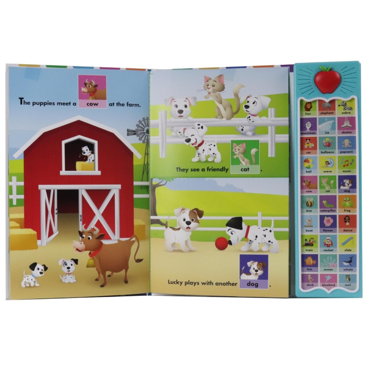 Apple Disney Baby First Word Adventures كتاب أصوات الكلمات الأولى من تأليف أطفال بي آي - 16 يوليو 2024