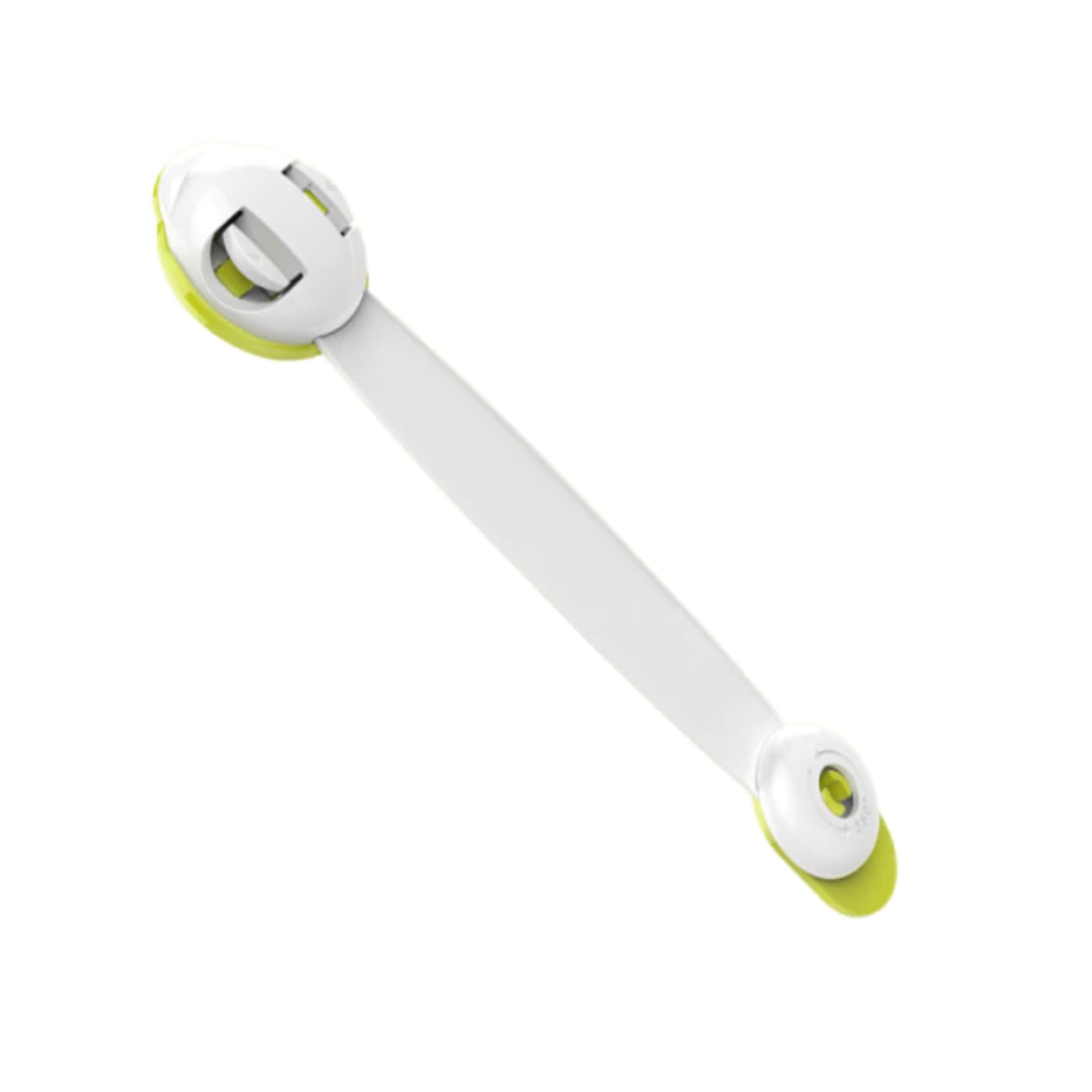 بيبي سيف قفل خزانة متعدد الاستخدامات باللون الرمادي للأطفال من عمر 0 إلى 2 سنة مجموعة من 4