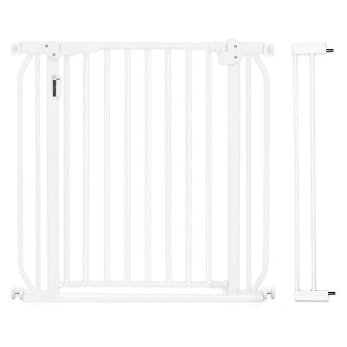 Baby Safe Metal Safety LED Gate with 10cm Extension Unisex, 5-7 Years