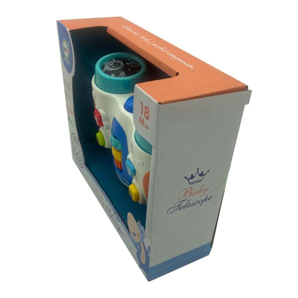 تشيمستار تلسكوب أطفال منوع مع صوت وضوء للأطفال من عمر 0-2 سنوات