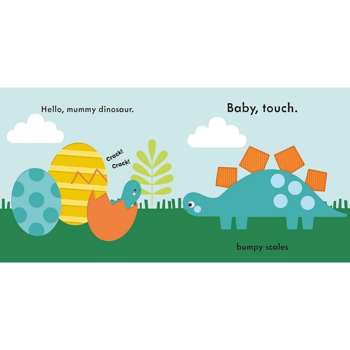 Baby Touch: Dinosaurs: كتاب لمسي عن الديناصورات تأليف ليدي بيرد - 17 مارس 2022