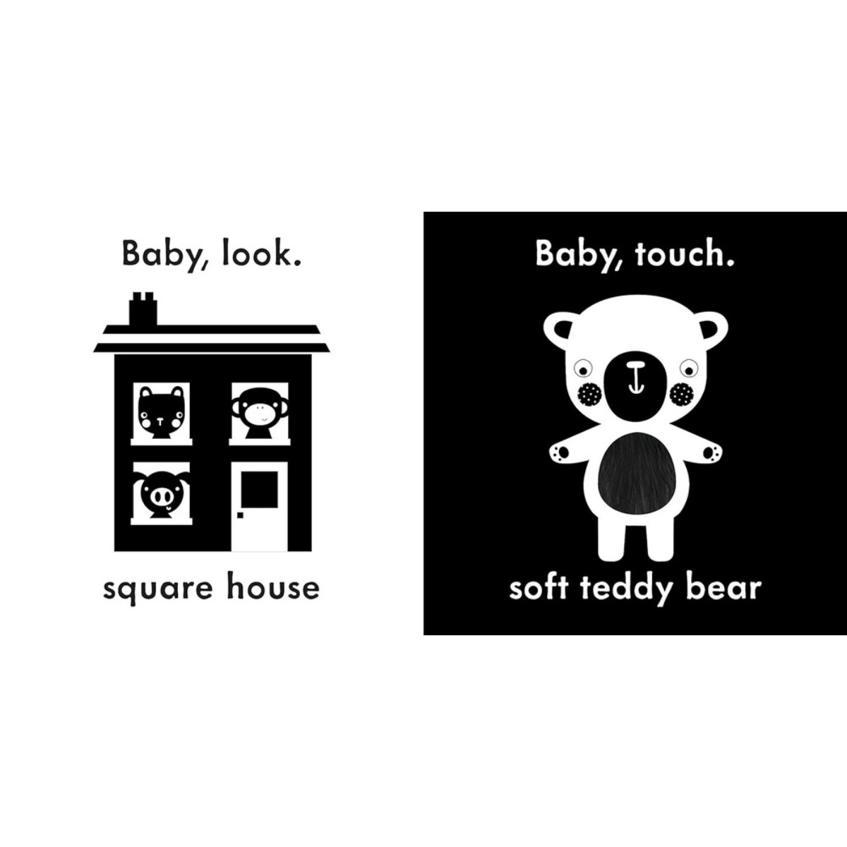 Baby Touch: My First Book: A Black-and-White Cloth Book by Ladybird - 15 Oct 2020