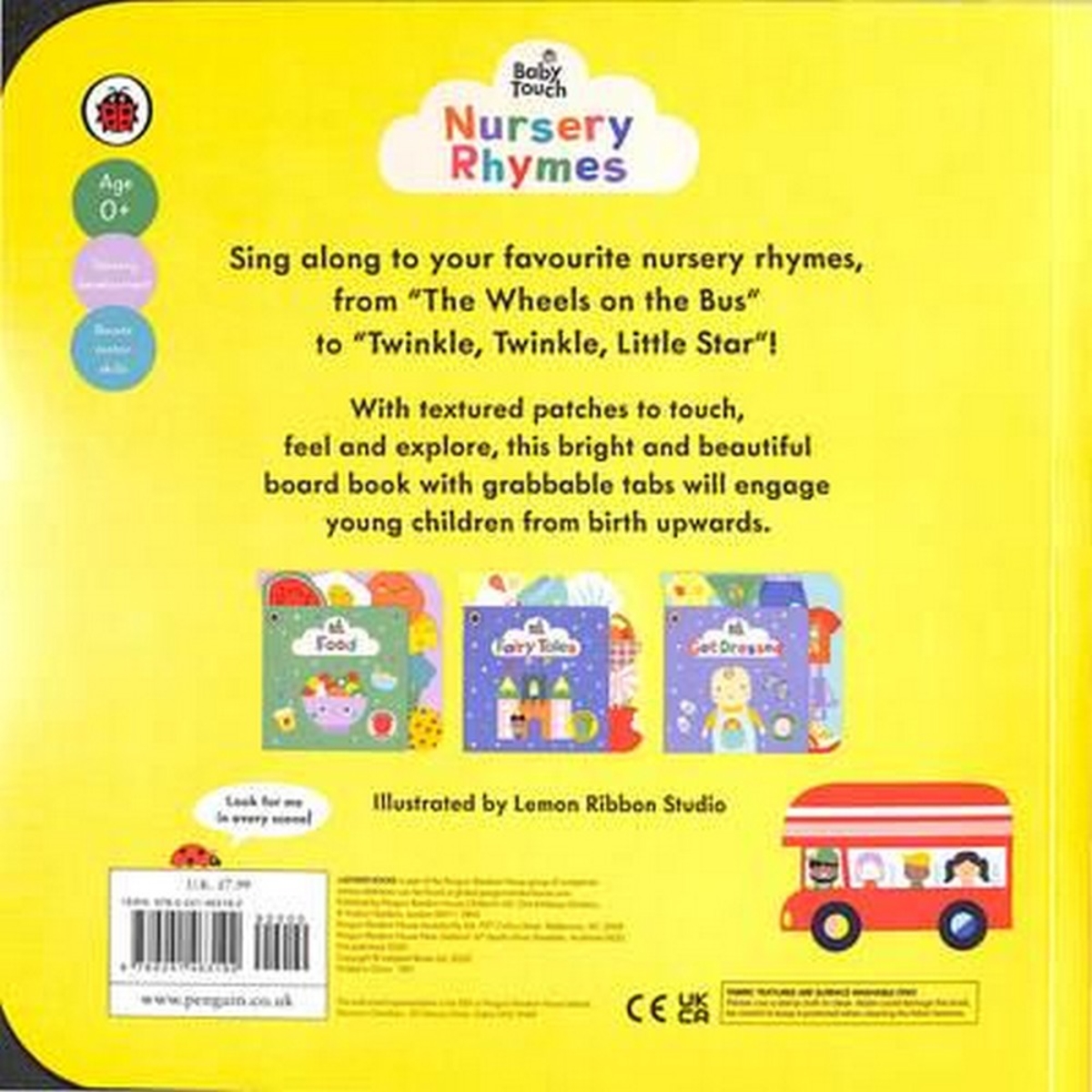 Baby Touch: Nursery Rhymes: A touch-and-feel playbook by Ladybird - 23 Jun 2022