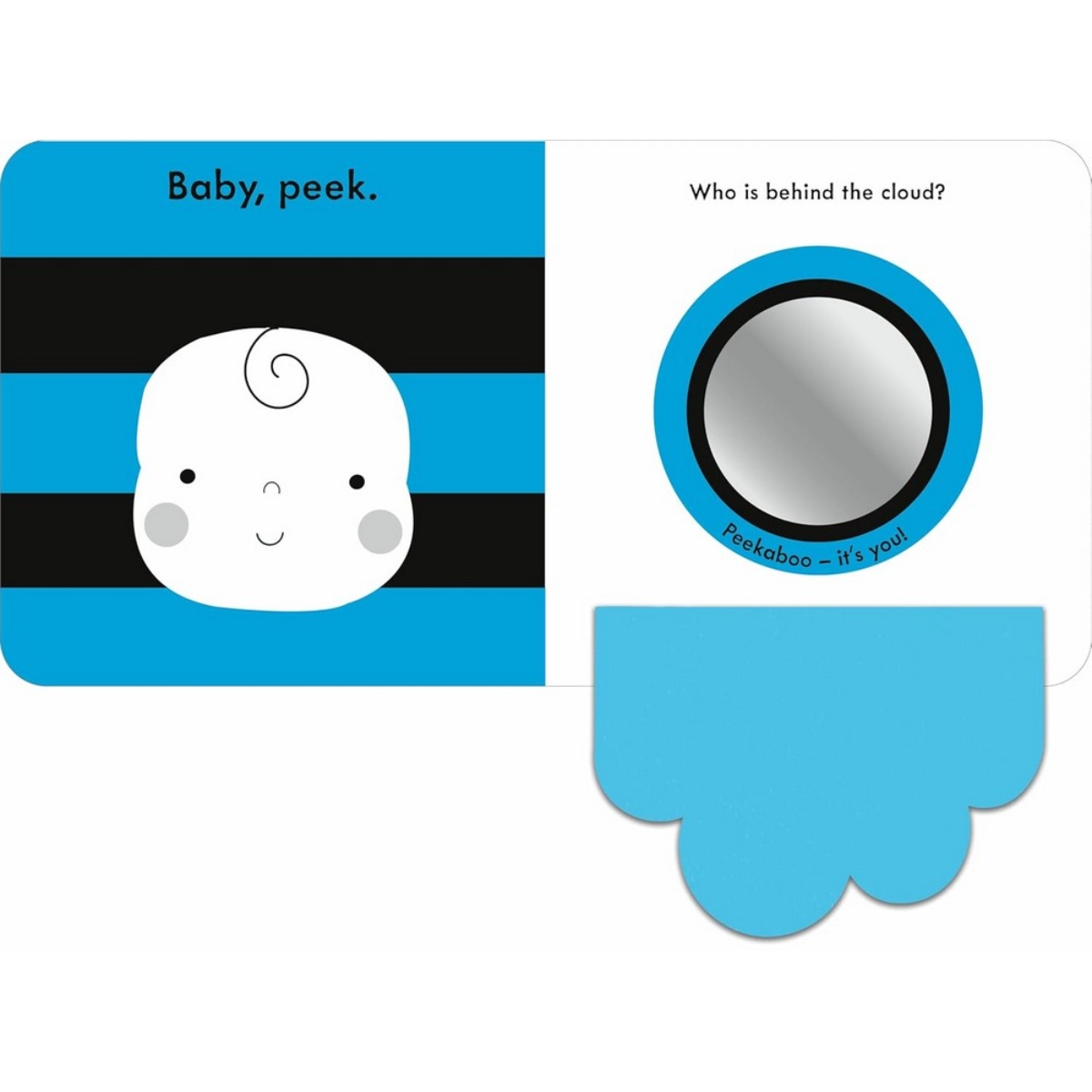 Baby Touch: Peekaboo!: كتابي الأول برفرف من اللباد بالأبيض والأسود تأليف ليدي بيرد - 11 يوليو 2024