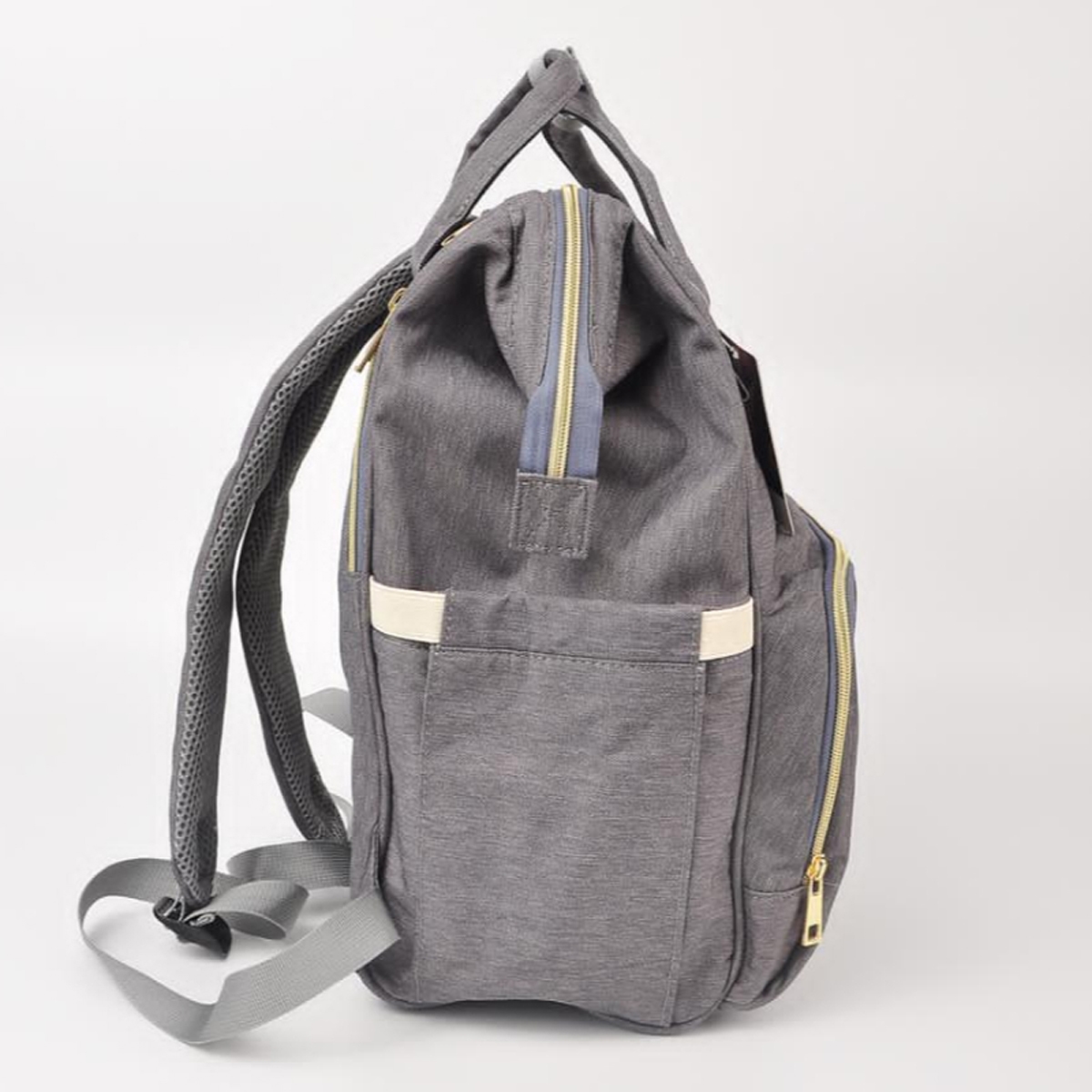 بيبي دريم حقيبة حفاضات متعددة الاستخدامات للأطفال، رمادي، عمر 0 إلى 2 سنة