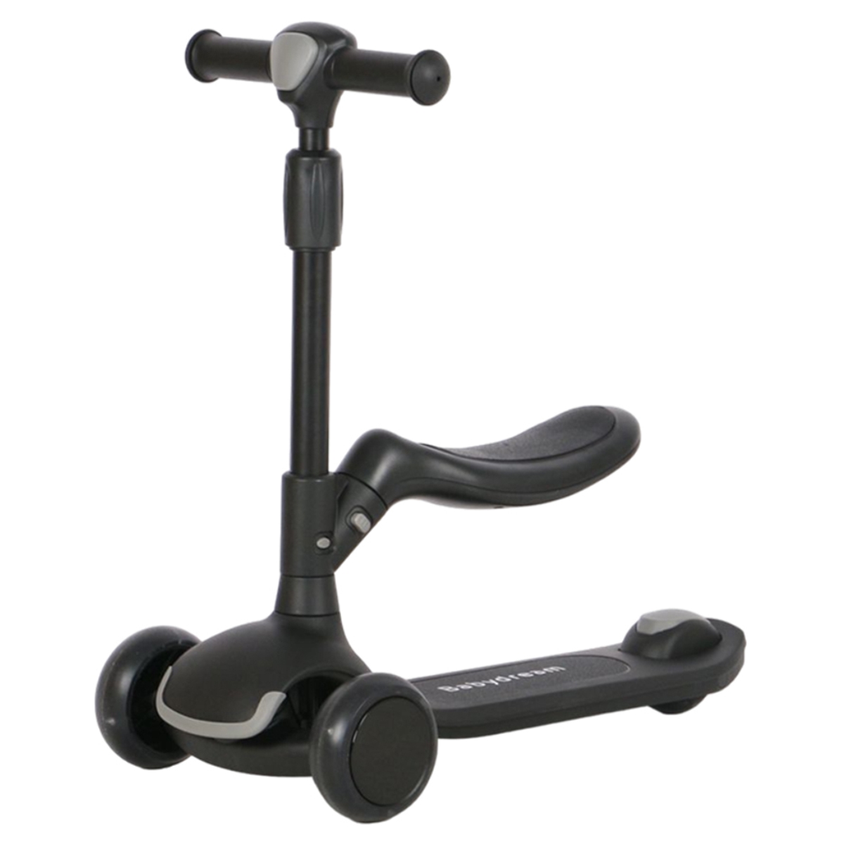 Babydream Smart Black Scooter Unisex, 3-4 Years