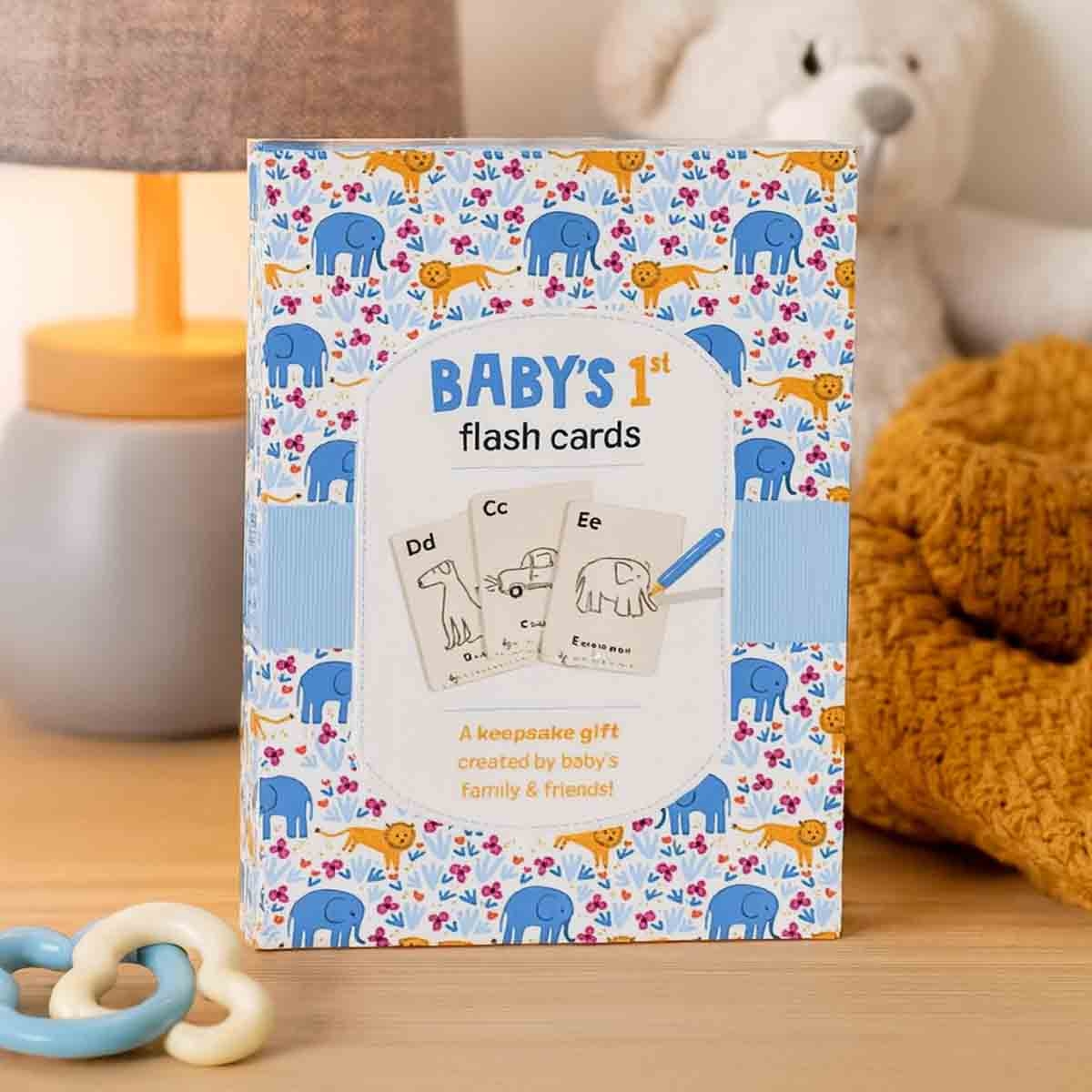 Baby's 1st Flash Cards: هدية تذكارية من العائلة والأصدقاء تأليف كرونيكل بوكس - 11 أبريل 2023