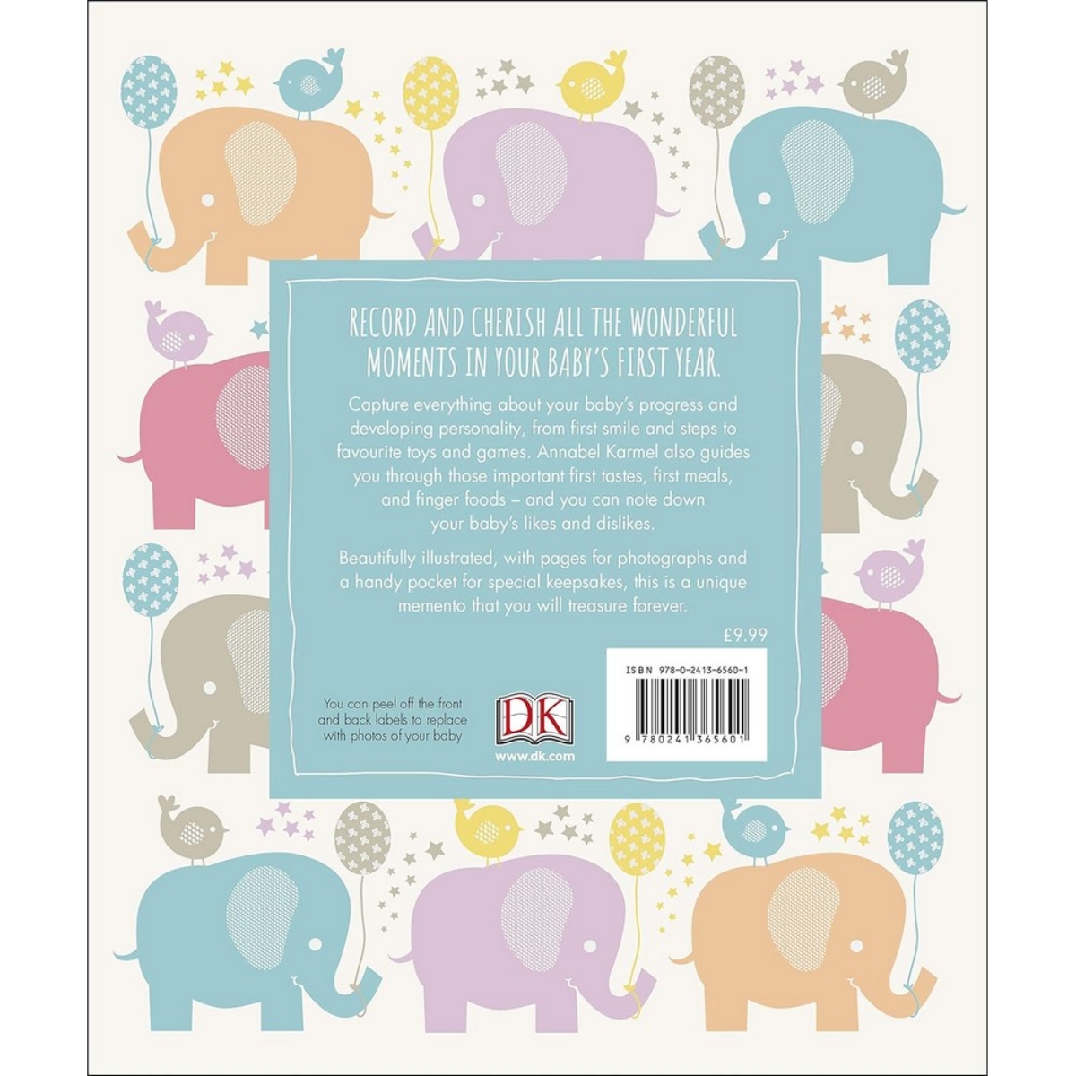 Baby's First Year Journal: سجل تذكاري للحظات الفارقة تأليف أنابيل كارمل - 1 يناير 2019