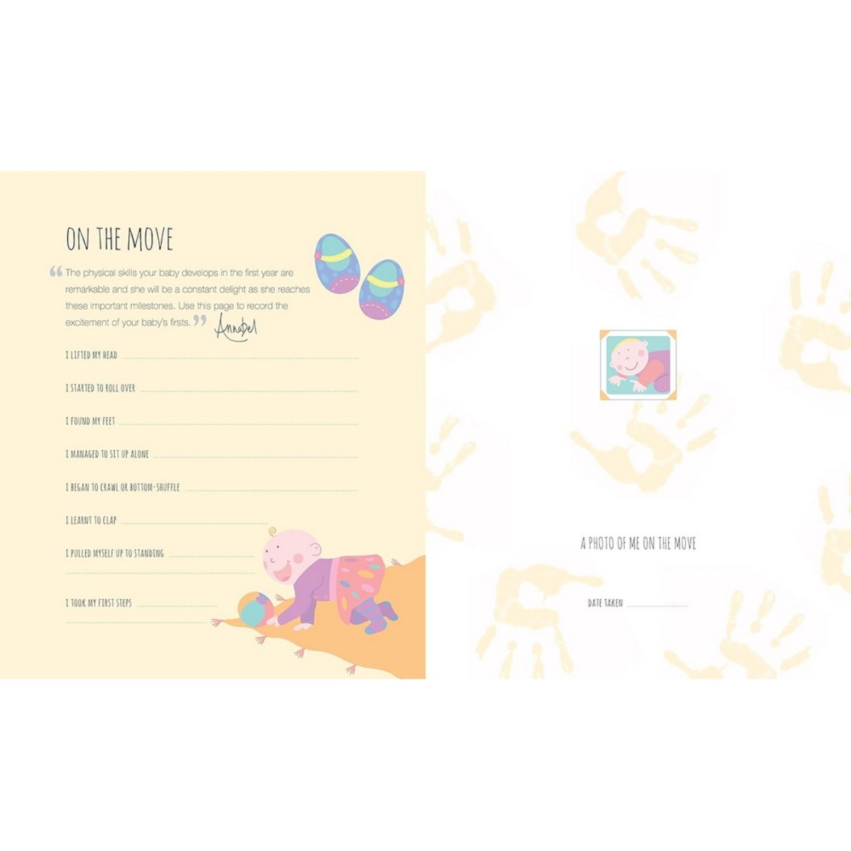 Baby's First Year Journal: سجل تذكاري للحظات الفارقة تأليف أنابيل كارمل - 1 يناير 2019