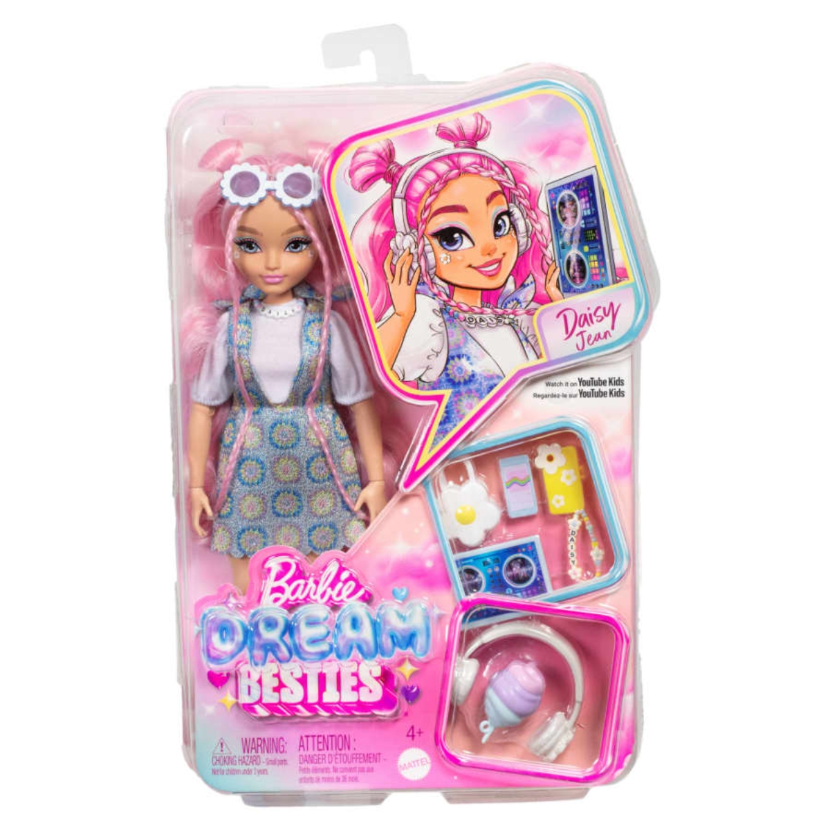 Barbie Dream Besties Daisy Doll with Accessories Girls, 5-7 Years