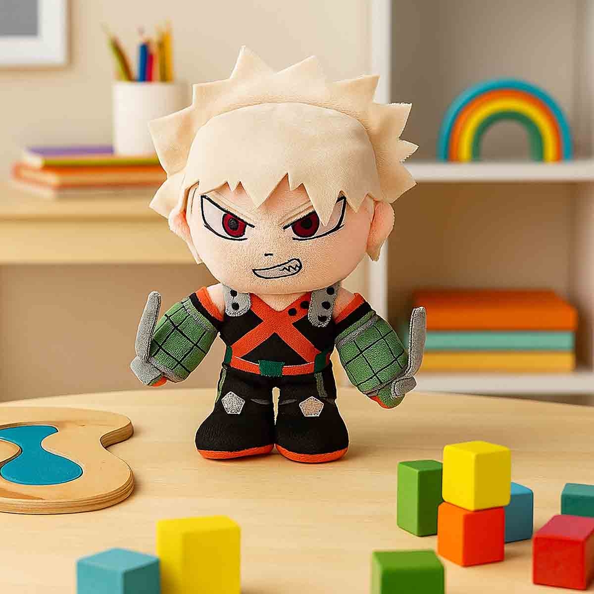 Barrado 10″ My Hero Academia Katsuki Plush Toy Unisex, 3-4 Years