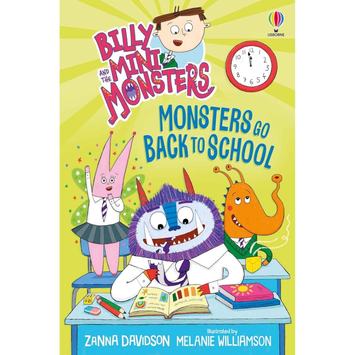 Billy & the Mini Monsters: Monsters Go Back to School by Zanna Davidson - 2025-06