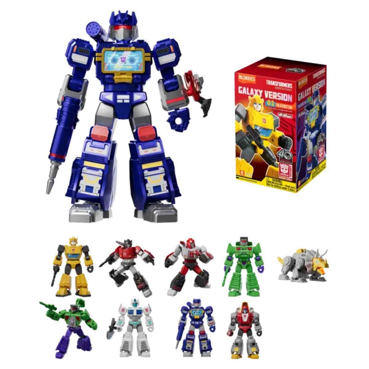 Blokees Transformers 71103 Galaxy Version 03 The Autobot Run Assorted Action Figure Model Kit Unisex, 13+ Years