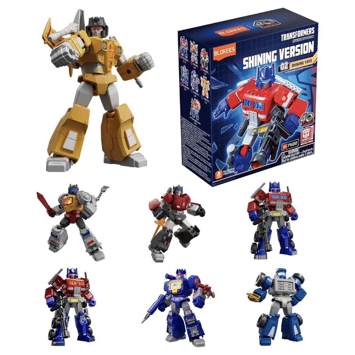 بلوكيس ترانسفورمرز 71122 شاينينغ إصدار 02 شاينينغ 1985 مجموعة مجسمات أكشن قابلة للتجميع – للجنسين، 13+ سنة