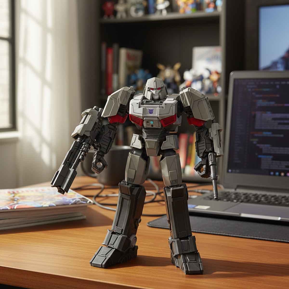 بلوكيس ترانسفورمرز 71162 كلاسيك كلاس 12 ميجاترون مجسم أكشن قابل للتجميع – للجنسين، 13+ سنة