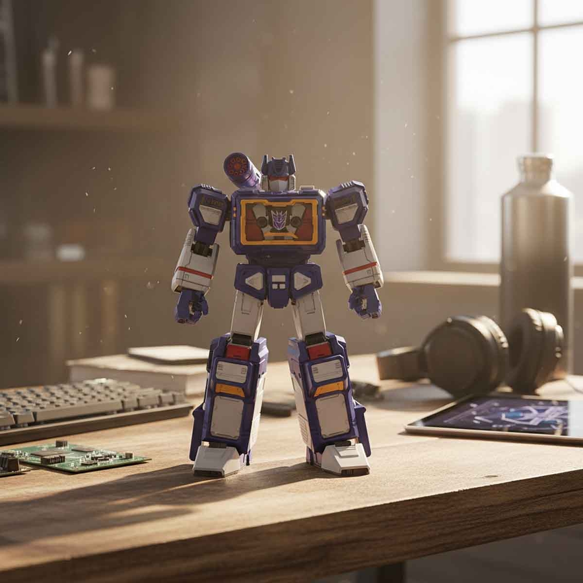 بلوكيس ترانسفورمرز 71172 AE03 ساوند ويف مجسم أكشن إصدار محدود قابل للتجميع – للجنسين، 13+ سنة