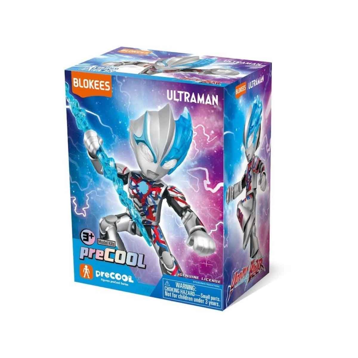 Blokees Ultraman 74828 Precool 04 Blazar Action Figure Model Kit Unisex, 3-4 Years