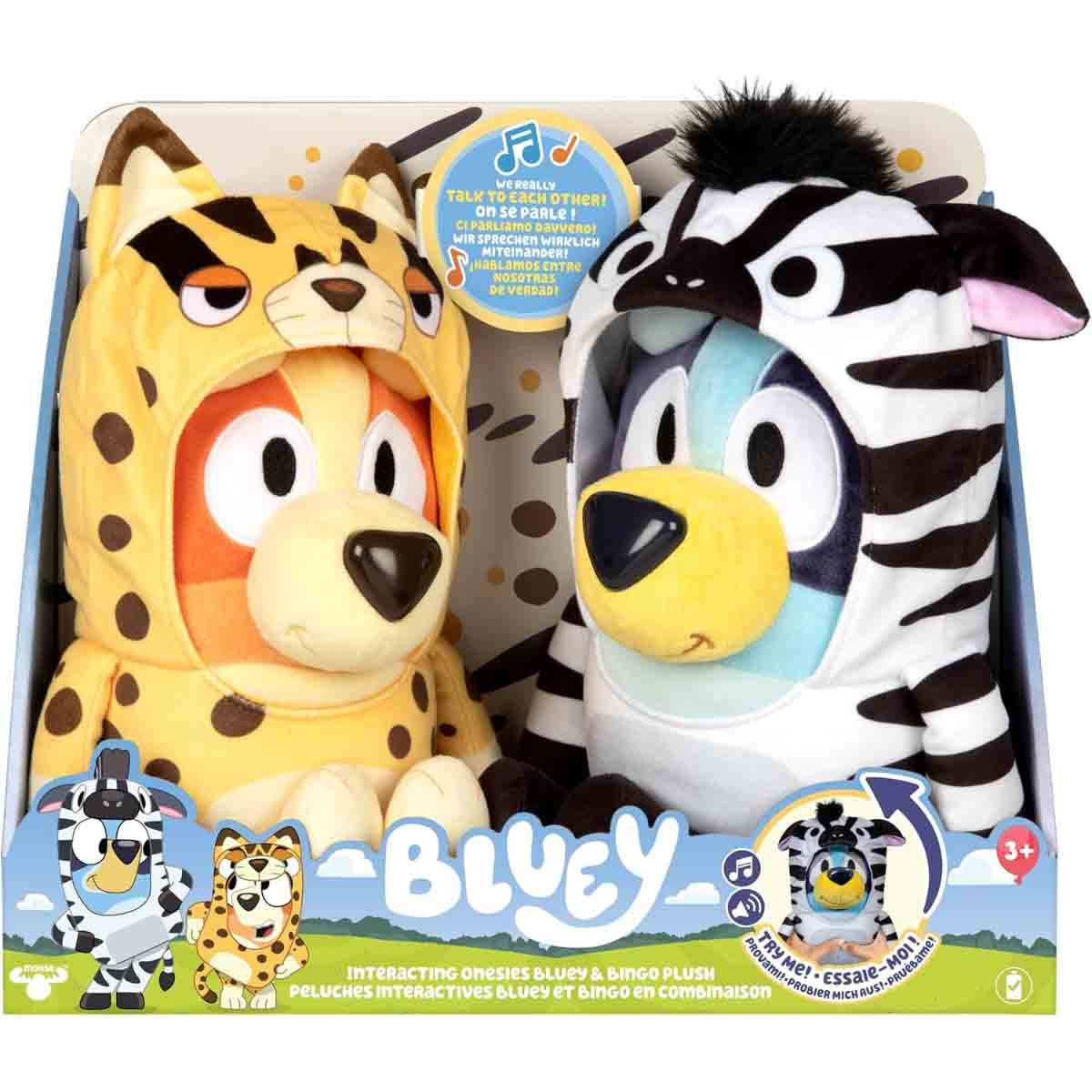 بلووي 13 إنش بلووي اند بينغو S13 مجموعة دمى محشوة حصرية للاشقاء للجنسين، 3-4 سنوات