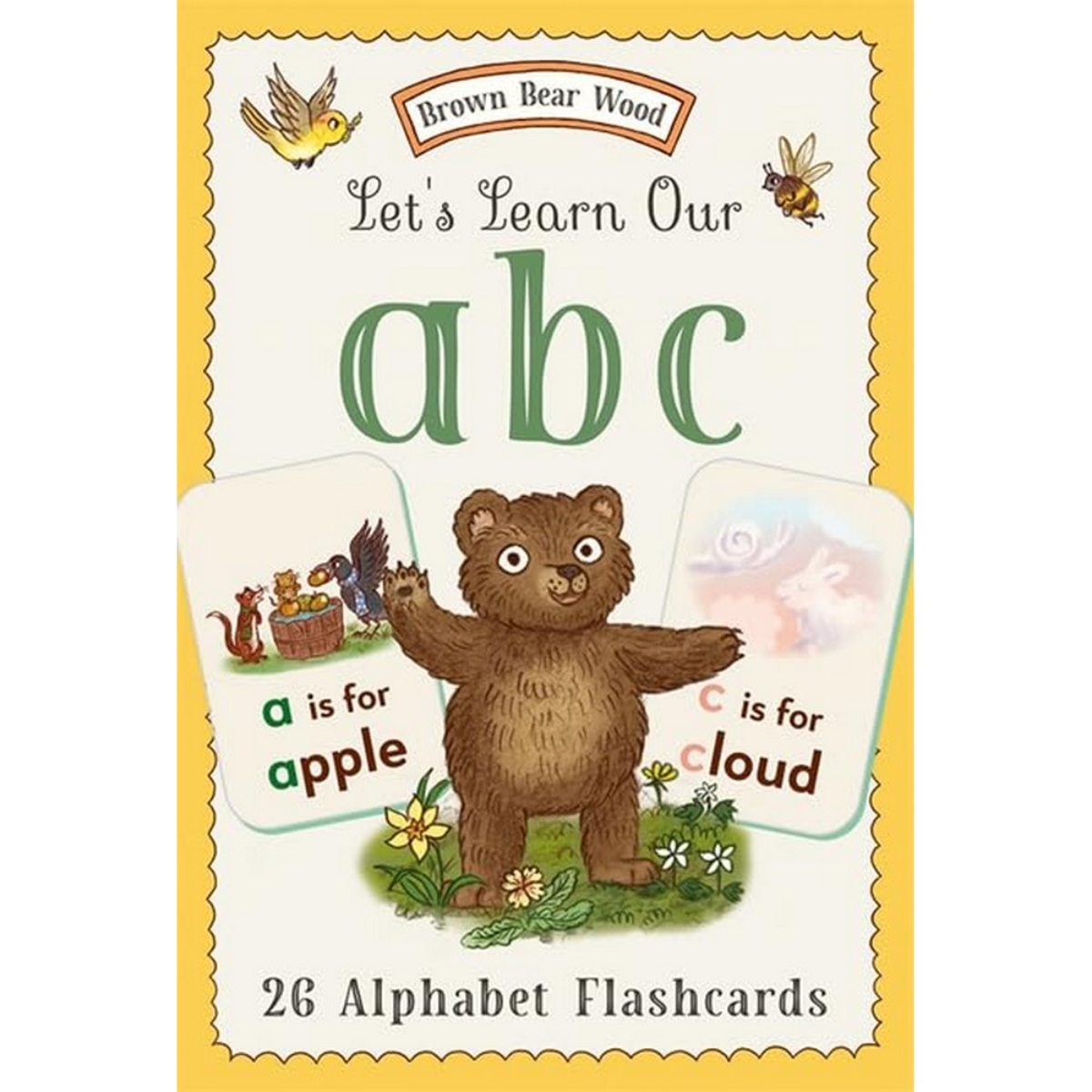Brown Bear Wood: Let’s Learn Our ABCs : 26 بطاقة فلاش أبجدية مزدوجة الجوانب تأليف فريا هارتاس - 1 فبراير 2024