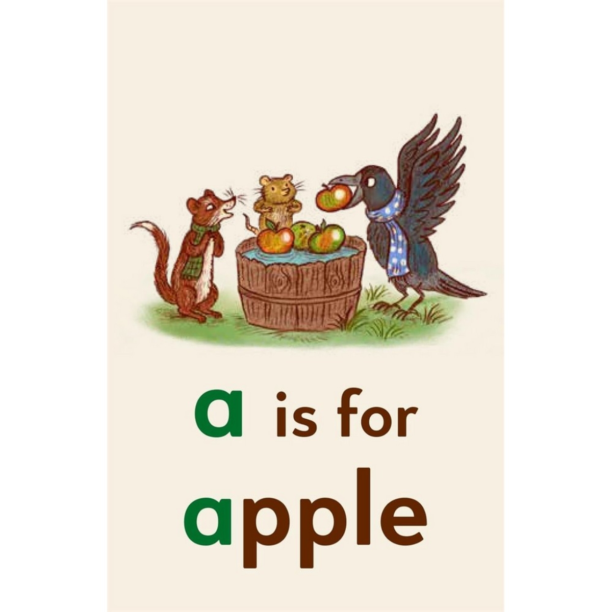 Brown Bear Wood: Let’s Learn Our ABCs : 26 بطاقة فلاش أبجدية مزدوجة الجوانب تأليف فريا هارتاس - 1 فبراير 2024