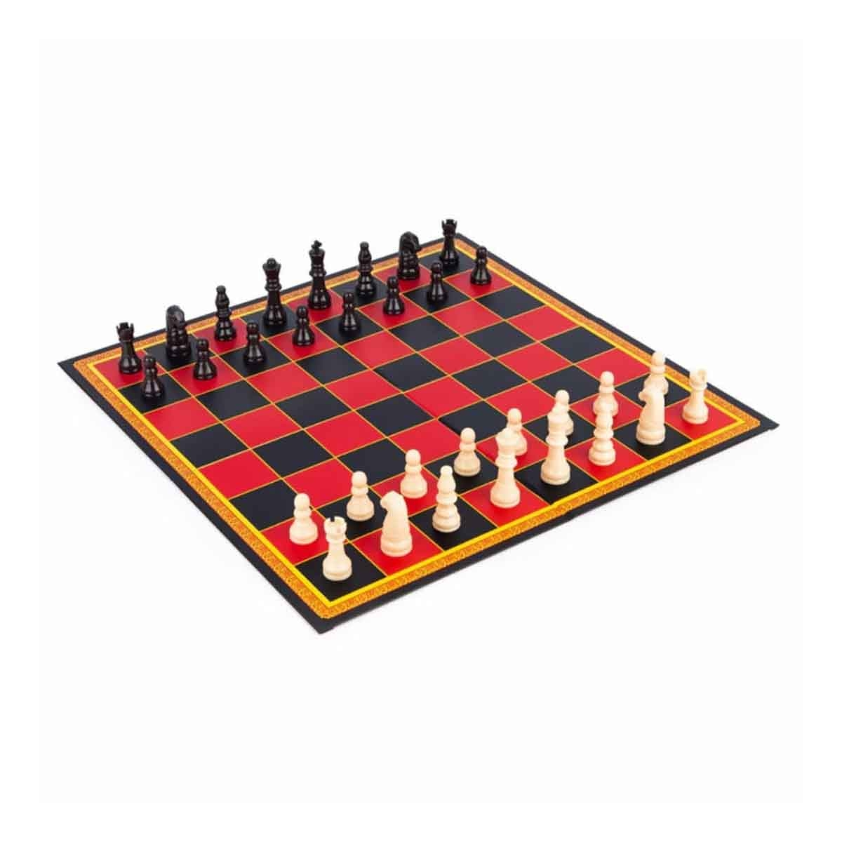 كاردينال كلاسيك لعبة شطرنج وداما كلاسيكية للأولاد والبنات عمر 5-7 سنوات