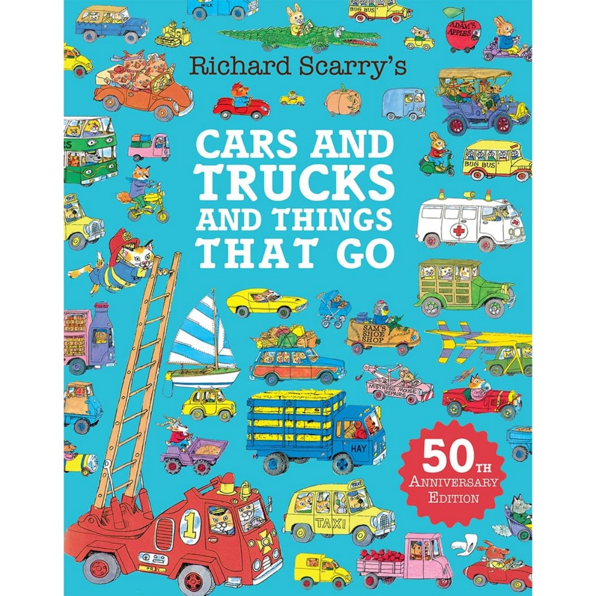 Cars and Trucks and Things That Go by Richard Scarry - 14 March 2024