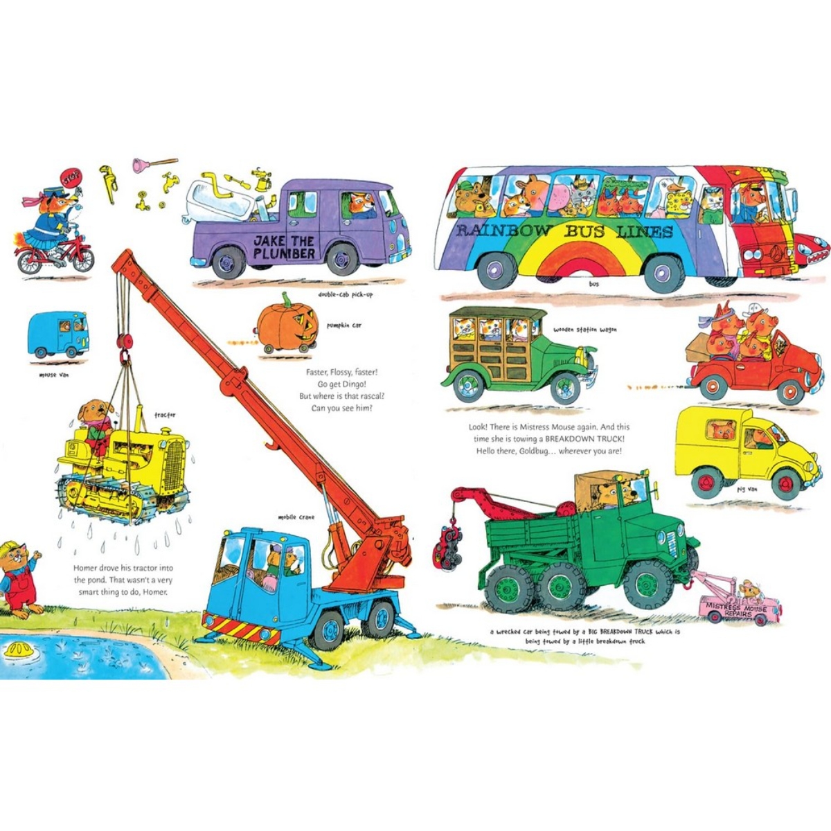 Cars and Trucks and Things That Go by Richard Scarry - 14 March 2024