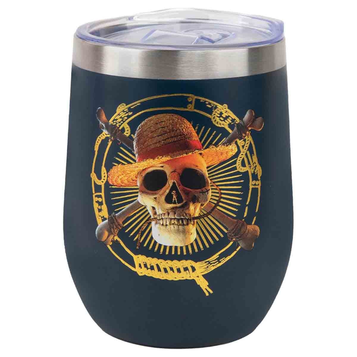 Cinereplicas 350ml One Piece Luffy Travel Coffee Mug Unisex, 5-7 Years