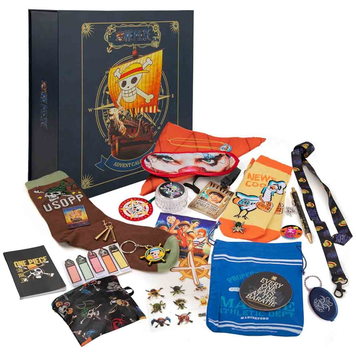 Cinereplicas One Piece Deluxe Advent Calendar 2024 Playset Unisex, 5-7 Years