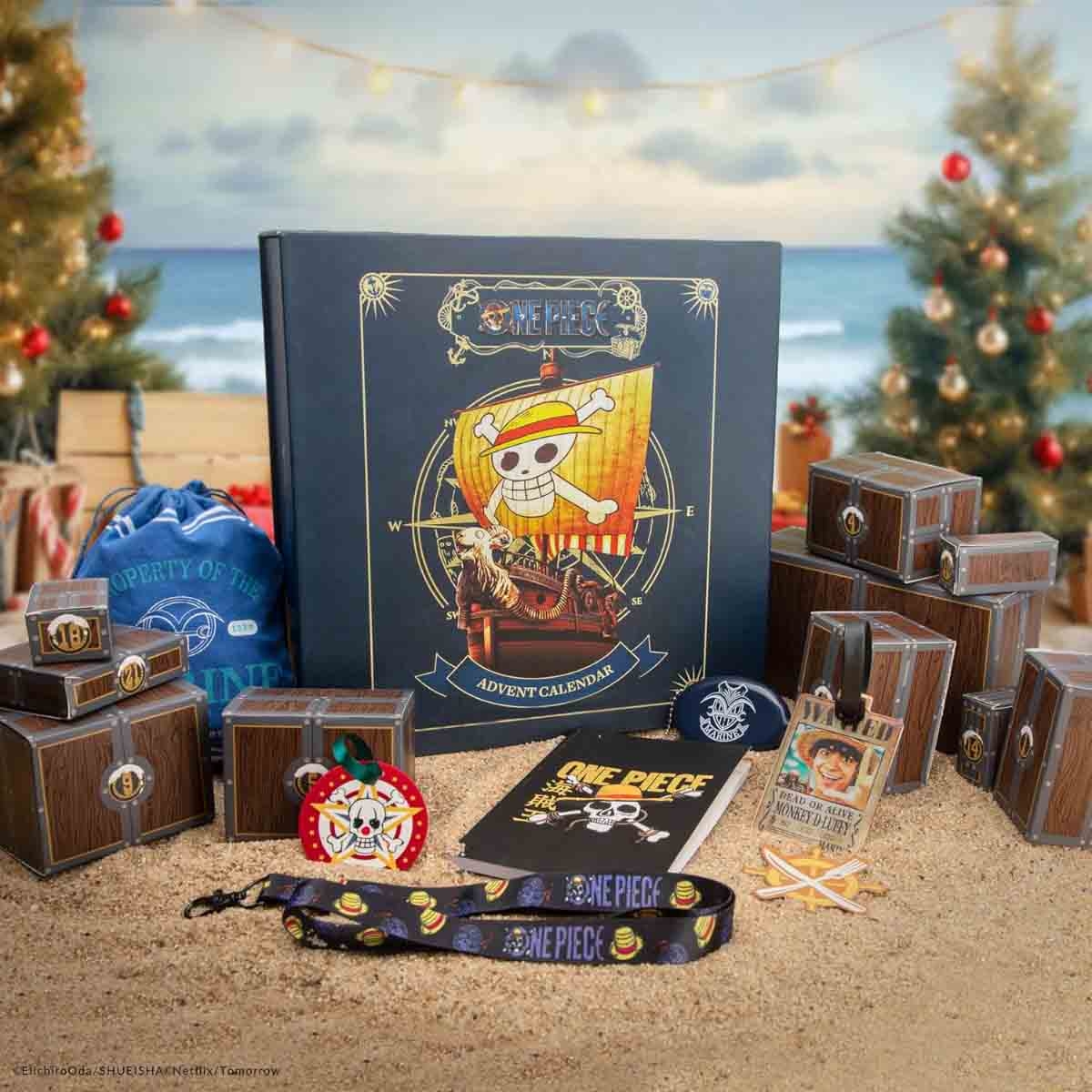 Cinereplicas One Piece Deluxe Advent Calendar 2024 Playset Unisex, 5-7 Years