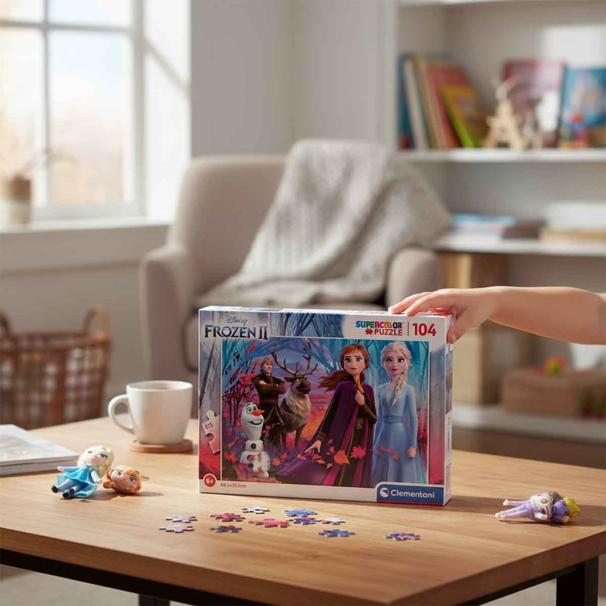 كليمنتوني 27274 لغز ديزني فروزن 2 سوبر كولر، للبنات، 5-7 سنوات