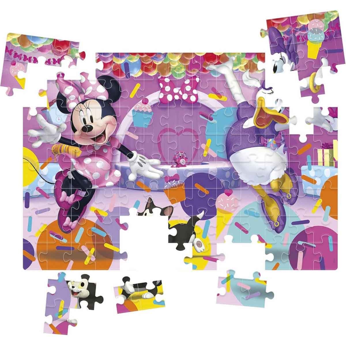 Clementoni Supercolor Disney Minnie Party Time Jigsaw Puzzle Girls, 5-7 Years