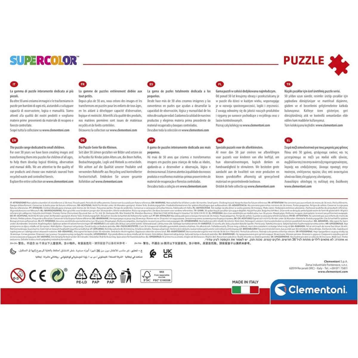 Clementoni Supercolor Disney Minnie Party Time Jigsaw Puzzle Girls, 5-7 Years