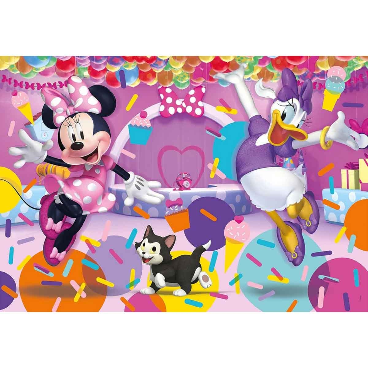 Clementoni Supercolor Disney Minnie Party Time Jigsaw Puzzle Girls, 5-7 Years