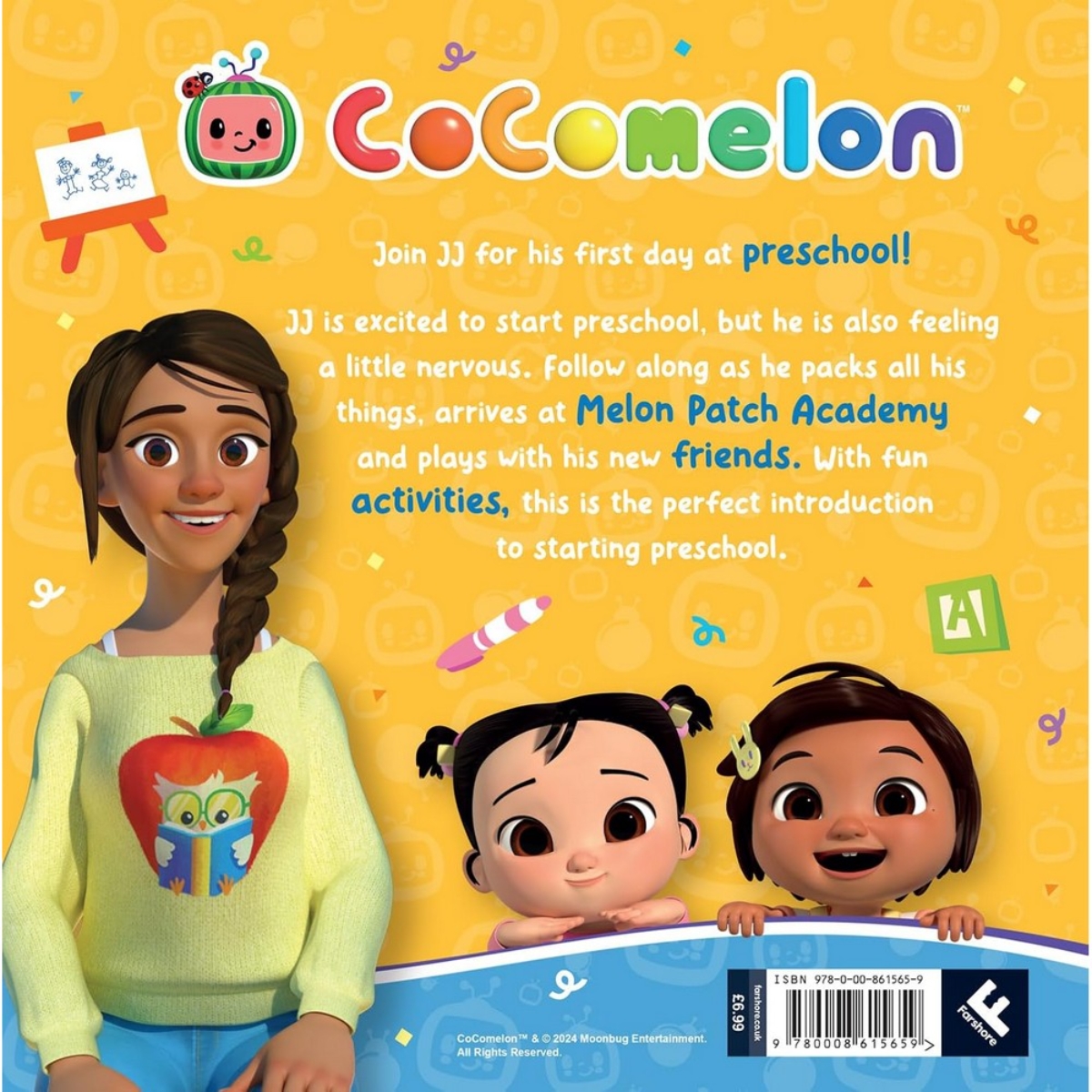 Cocomelon Let’S Go To Preschool Picture Book by Cocomelon - 1 Aug 2024